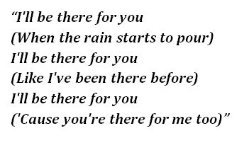 i'll be there lyrics|i'll be there song meaning.